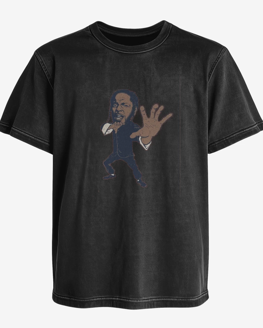 Polera desgastada Kendrick Lamar