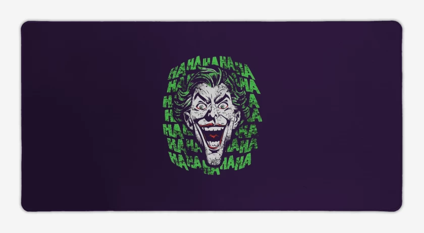 Mouse pad Gamer Morado de Joker hahahah