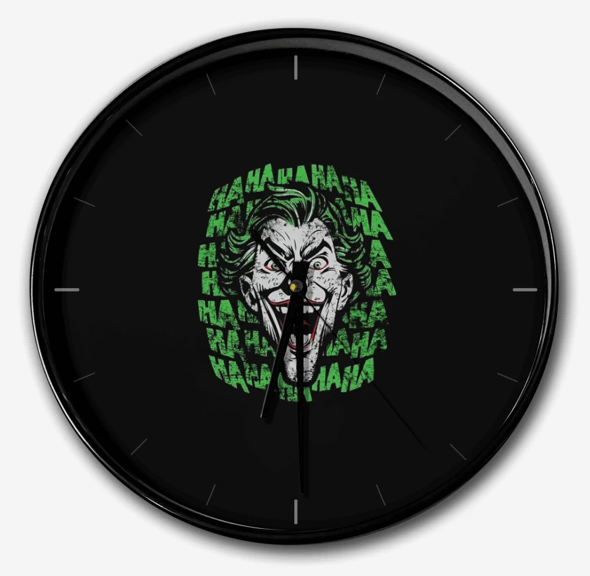 Reloj Negro de Joker hahahah
