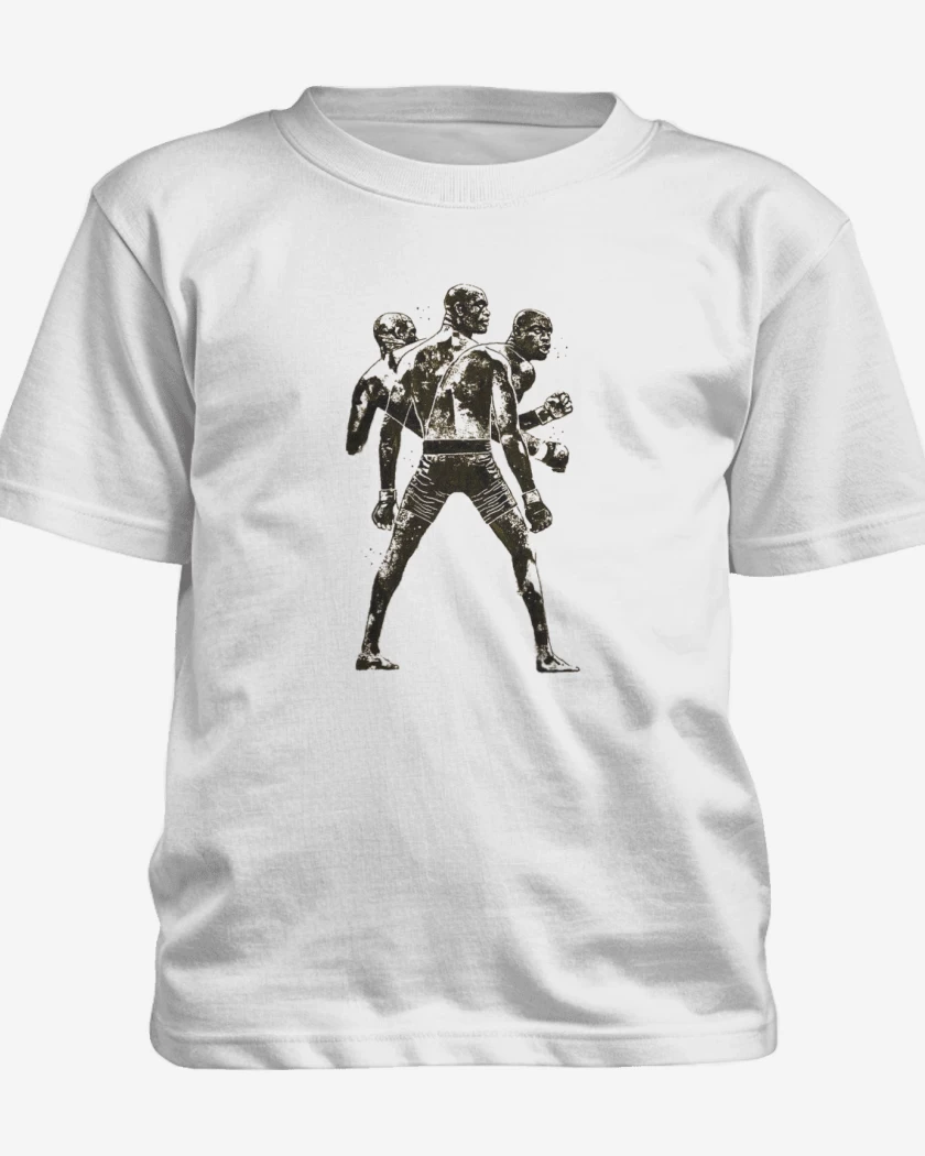 Polera de niño Blanco de Boxeo