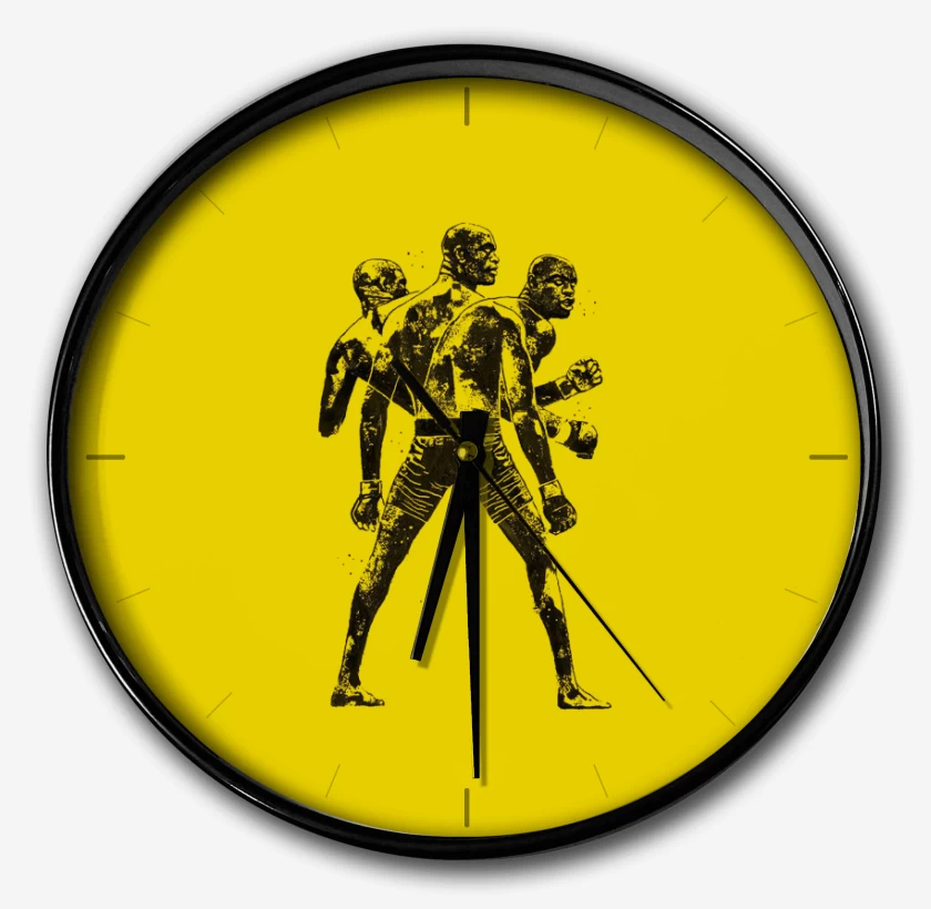 Reloj Amarillo de Boxeo