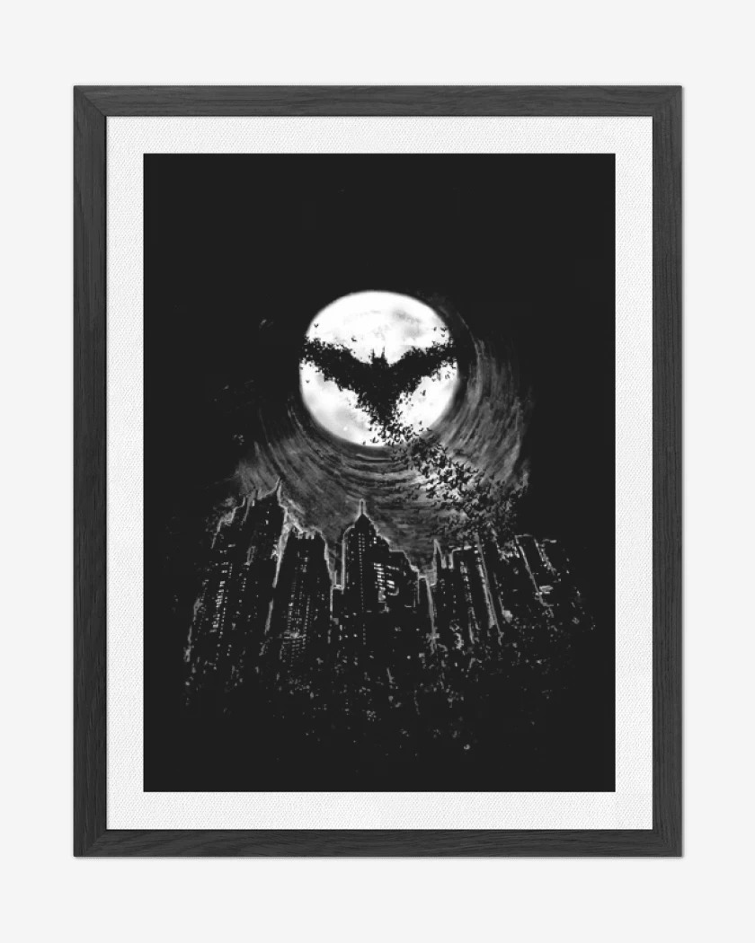Cuadro decorativo Batman dark nigth