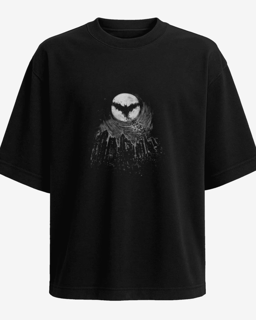 Polera Oversize Batman dark nigth