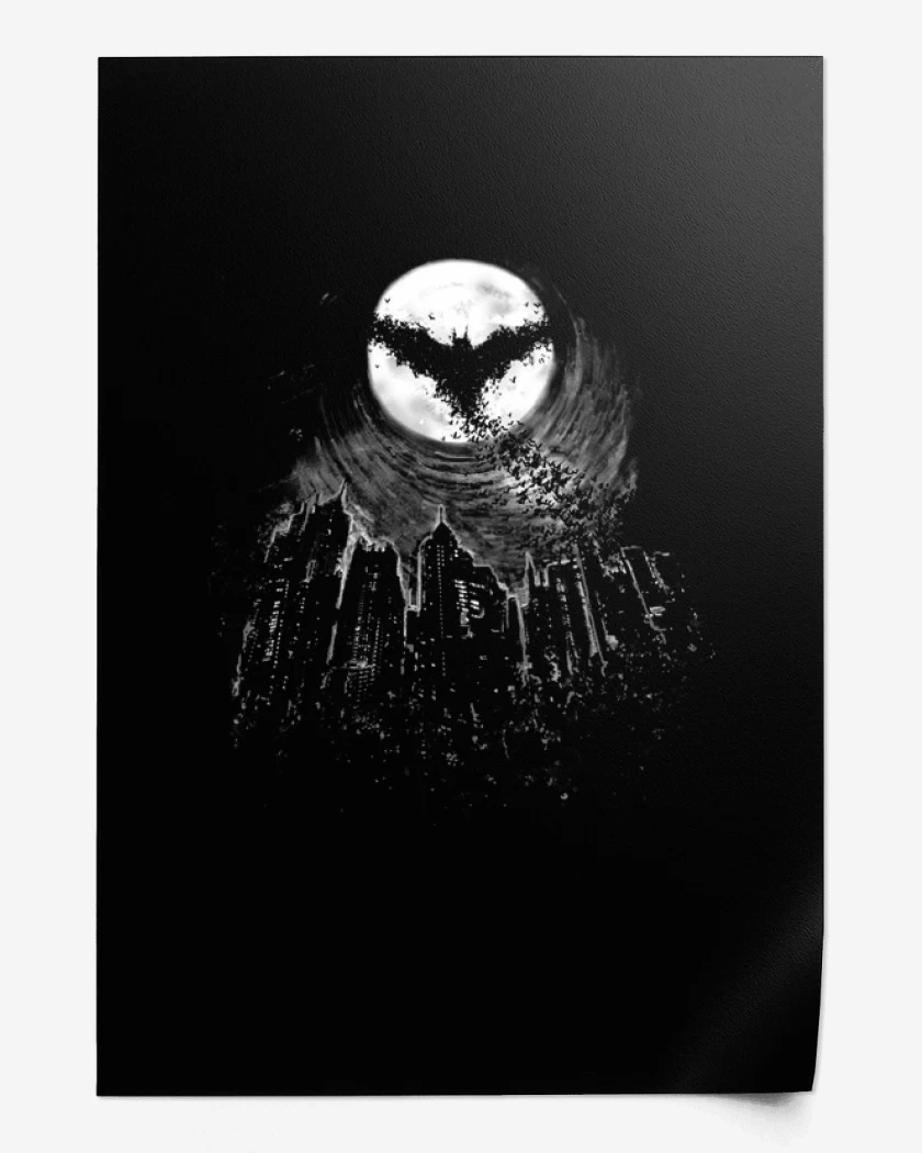 Print Batman dark nigth