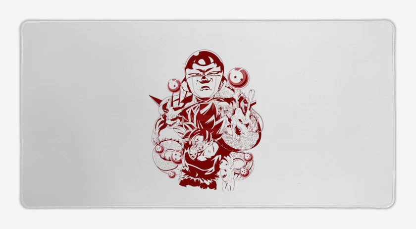 Mouse pad Gamer Blanco de Dragon ball z 6