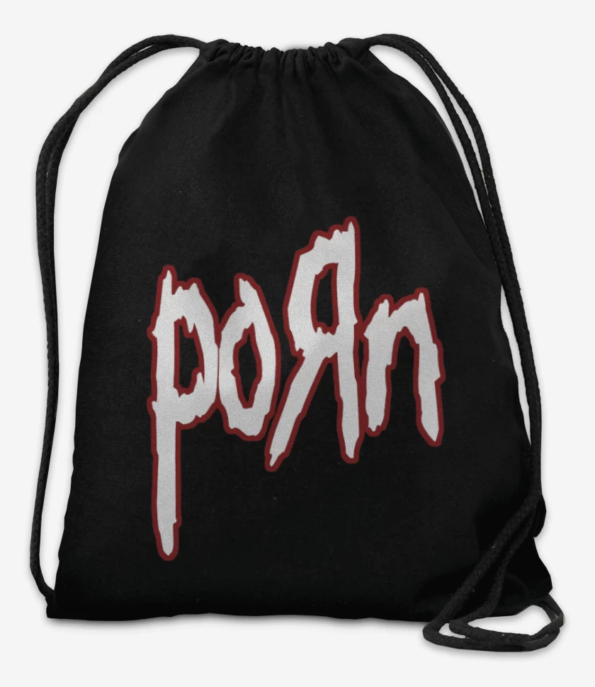 Mochila Negro de Korn Porn 