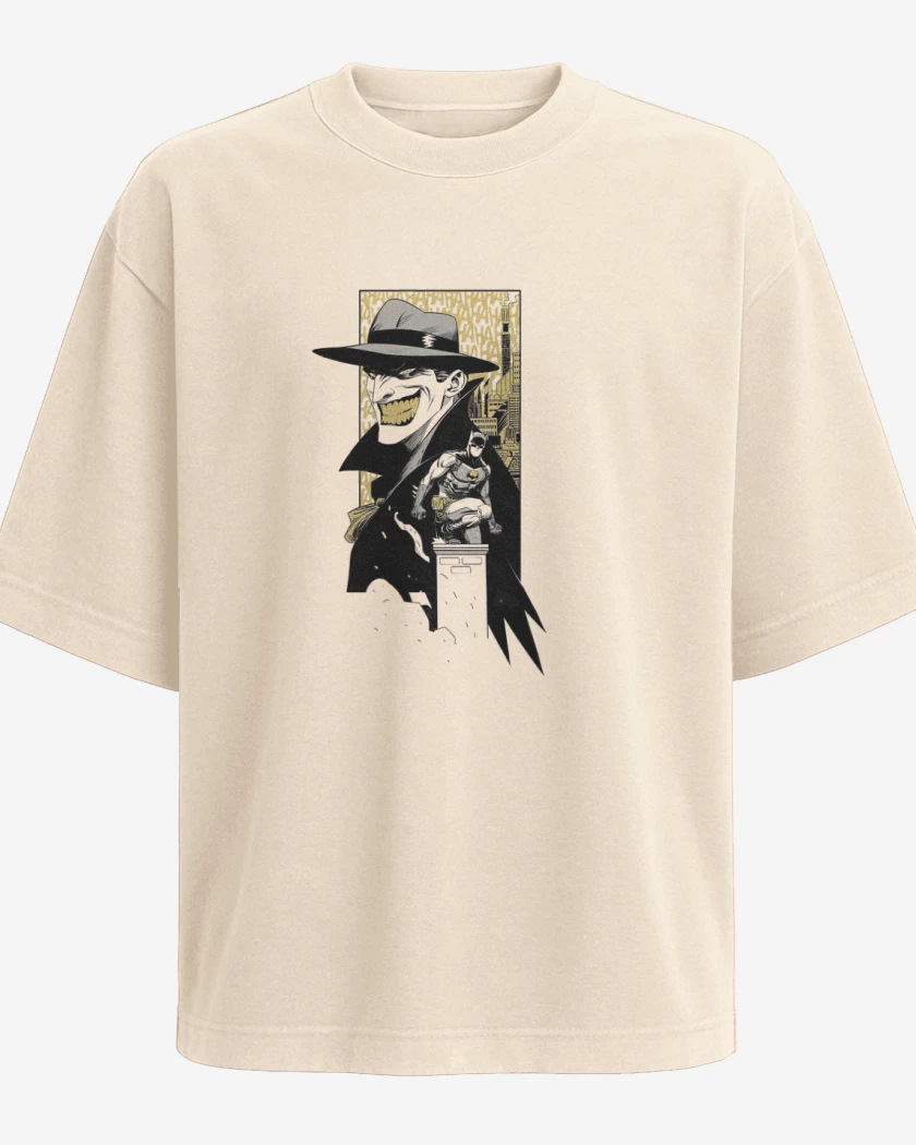 Polera Oversize Joker vs batman