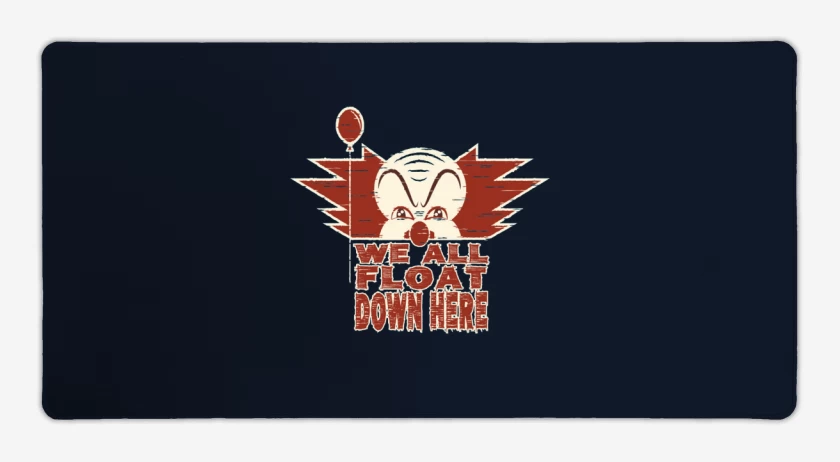 Mouse pad Gamer We all float here