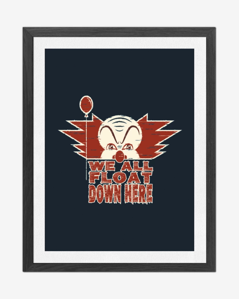 Cuadro decorativo Azul Marino de We all float here