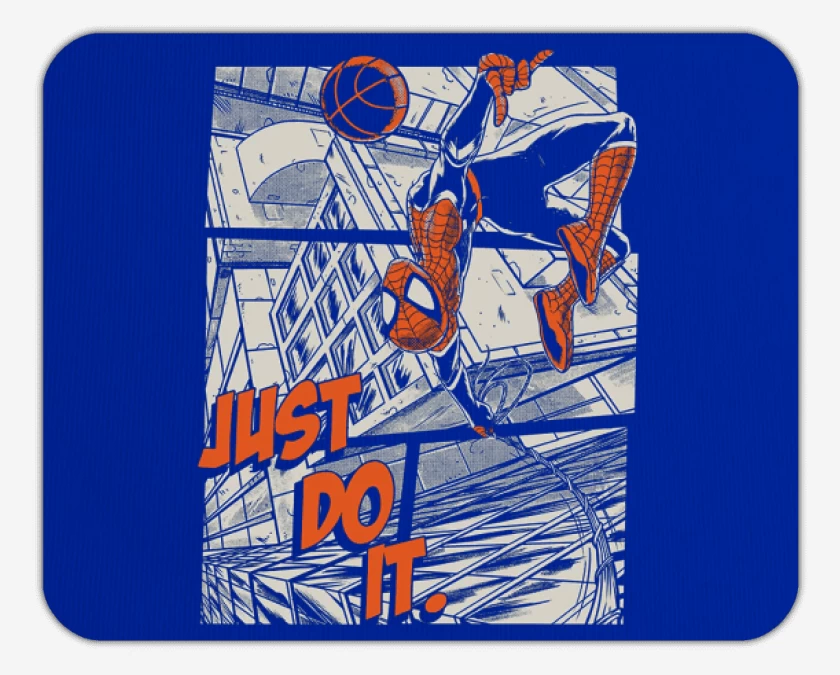 Mousepad Just do it spiderman