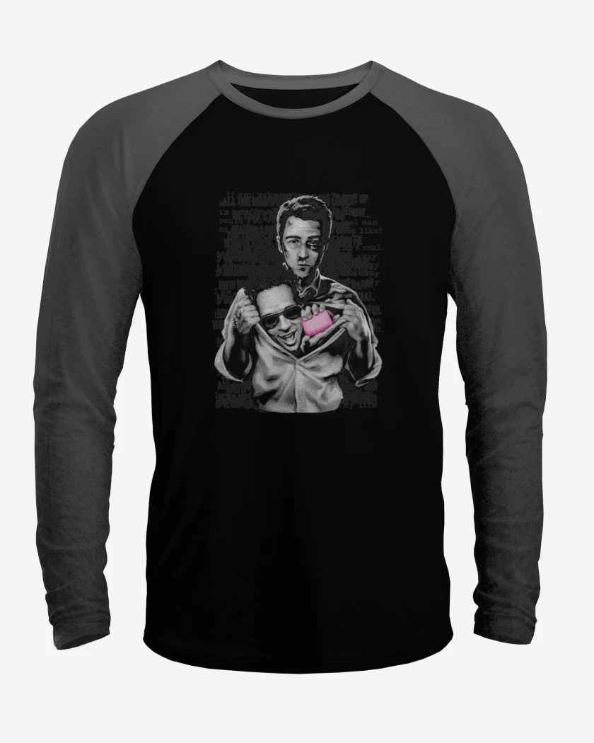 Polera Raglan Club de la pelea 3