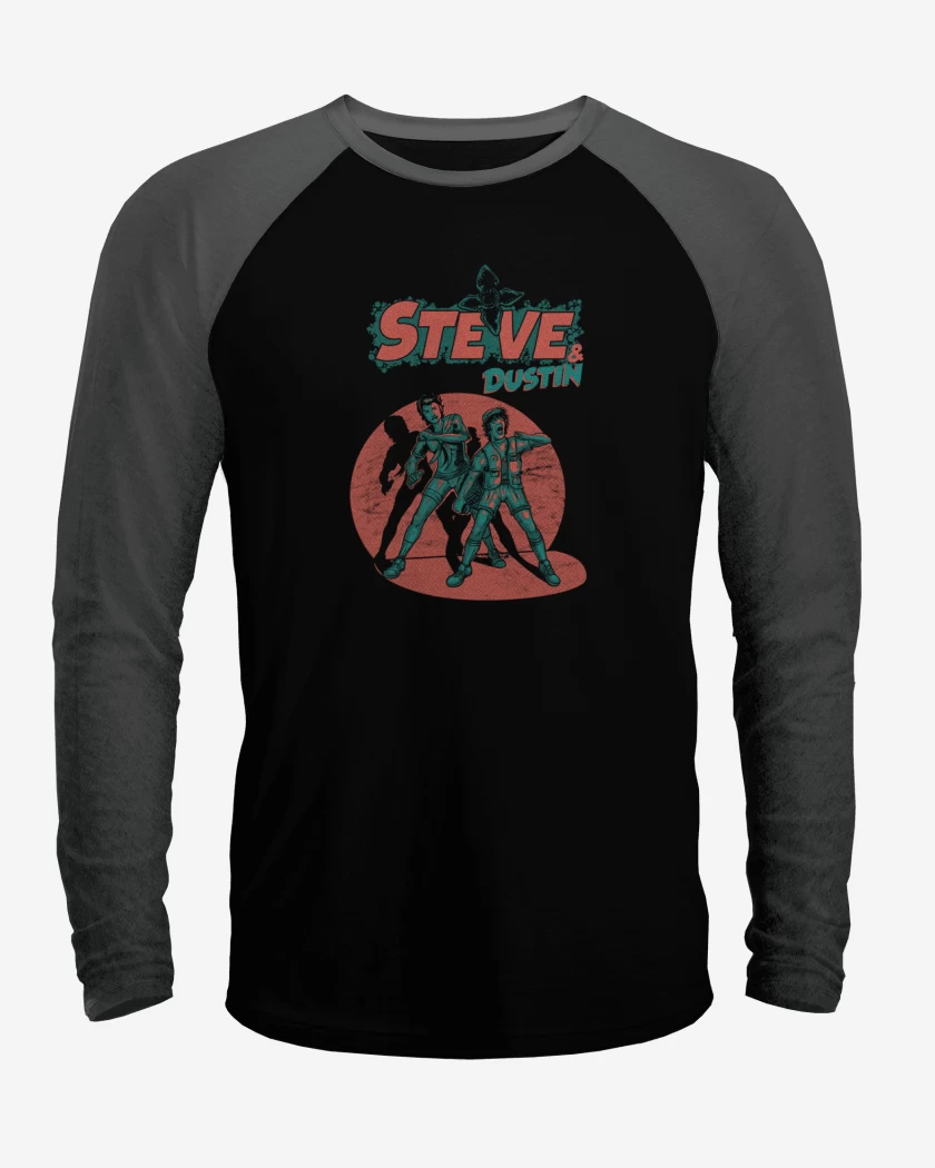 Polera Raglan Steve & dustin