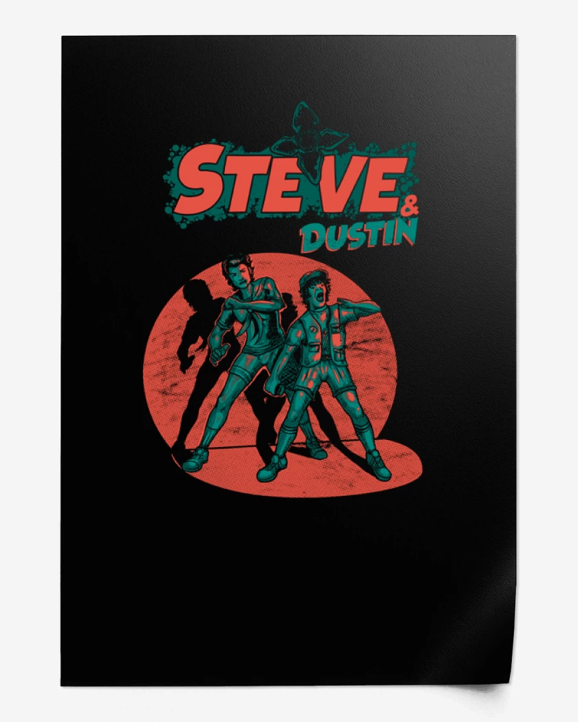 Print Steve & dustin