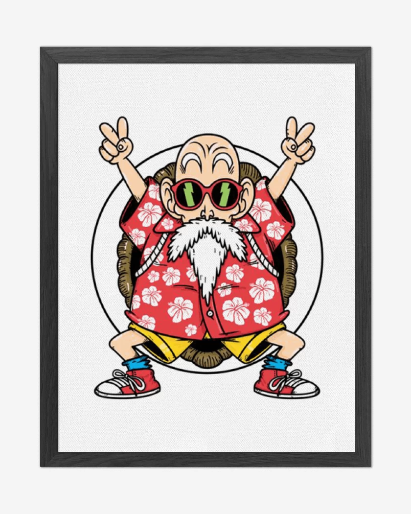 Cuadro decorativo Blanco de Love roshi