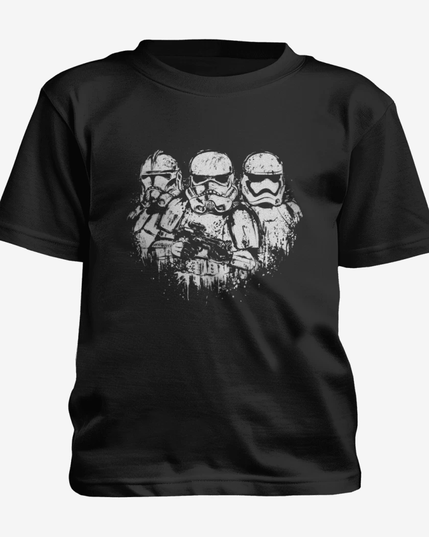 Polera de niño Negro de Imperial troopers 3