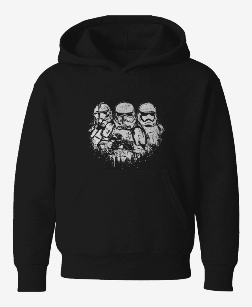 Poleron de niño Negro de Imperial troopers 3