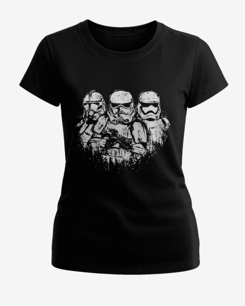 Polera de Mujer Negro de Imperial troopers 3