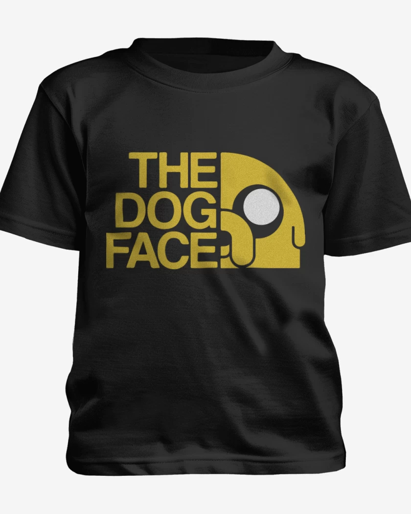 Polera de niño Negro de The Dog Face