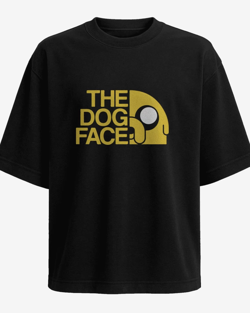 Polera Oversize The Dog Face