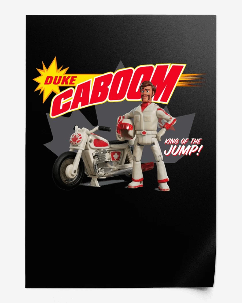 Print Negro de Duke caboom
