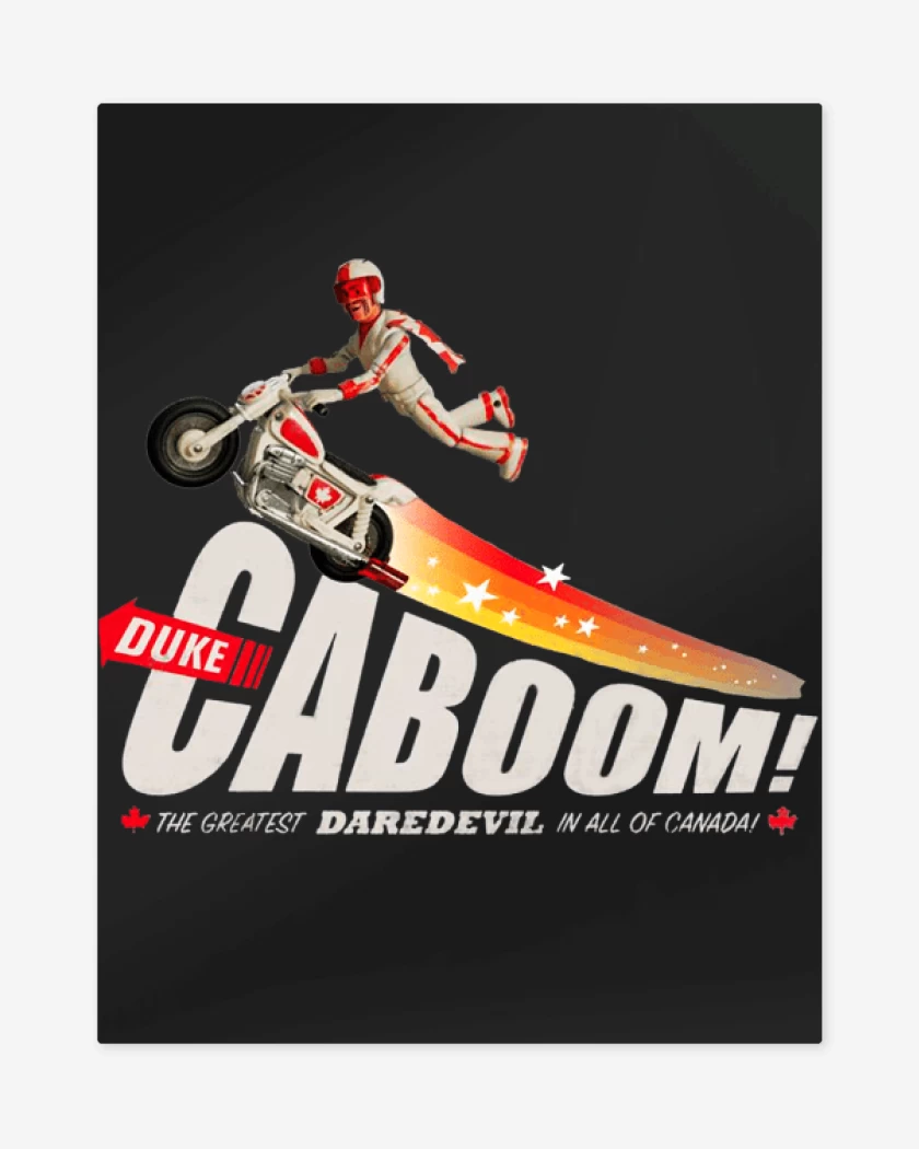 Print metalico Negro de Duke caboom 2