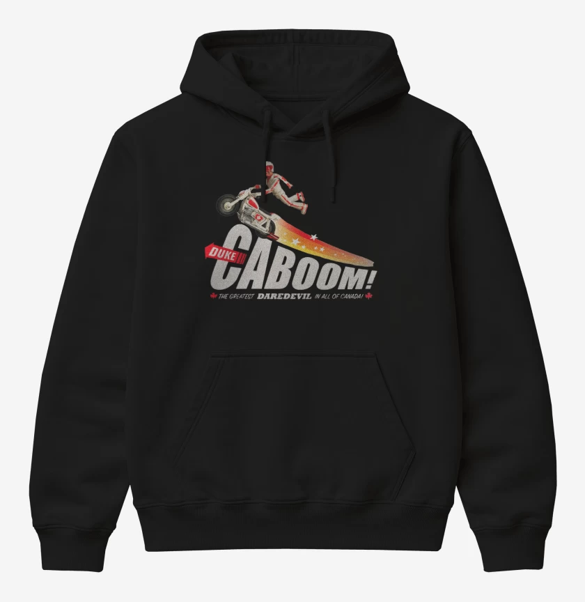 Poleron Canguro básico Negro de Duke caboom 2
