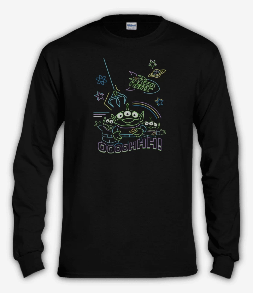 Polera manga larga Marcianitos