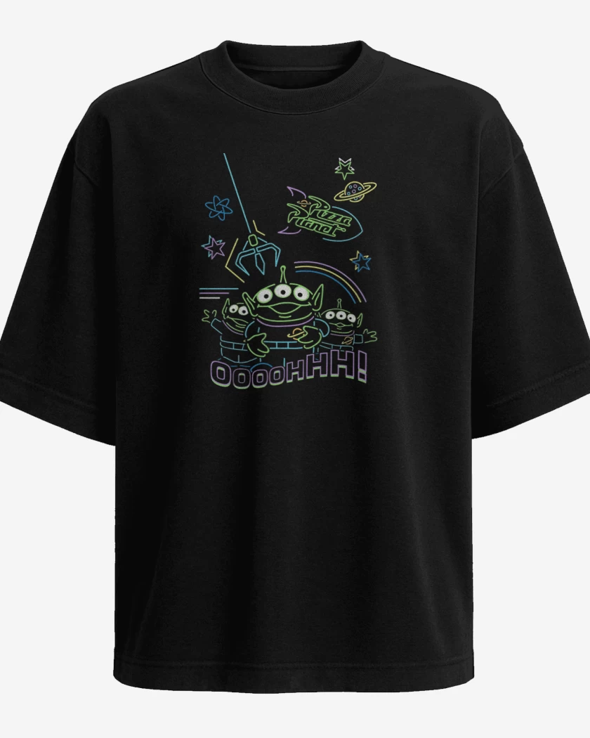 Polera Oversize Marcianitos