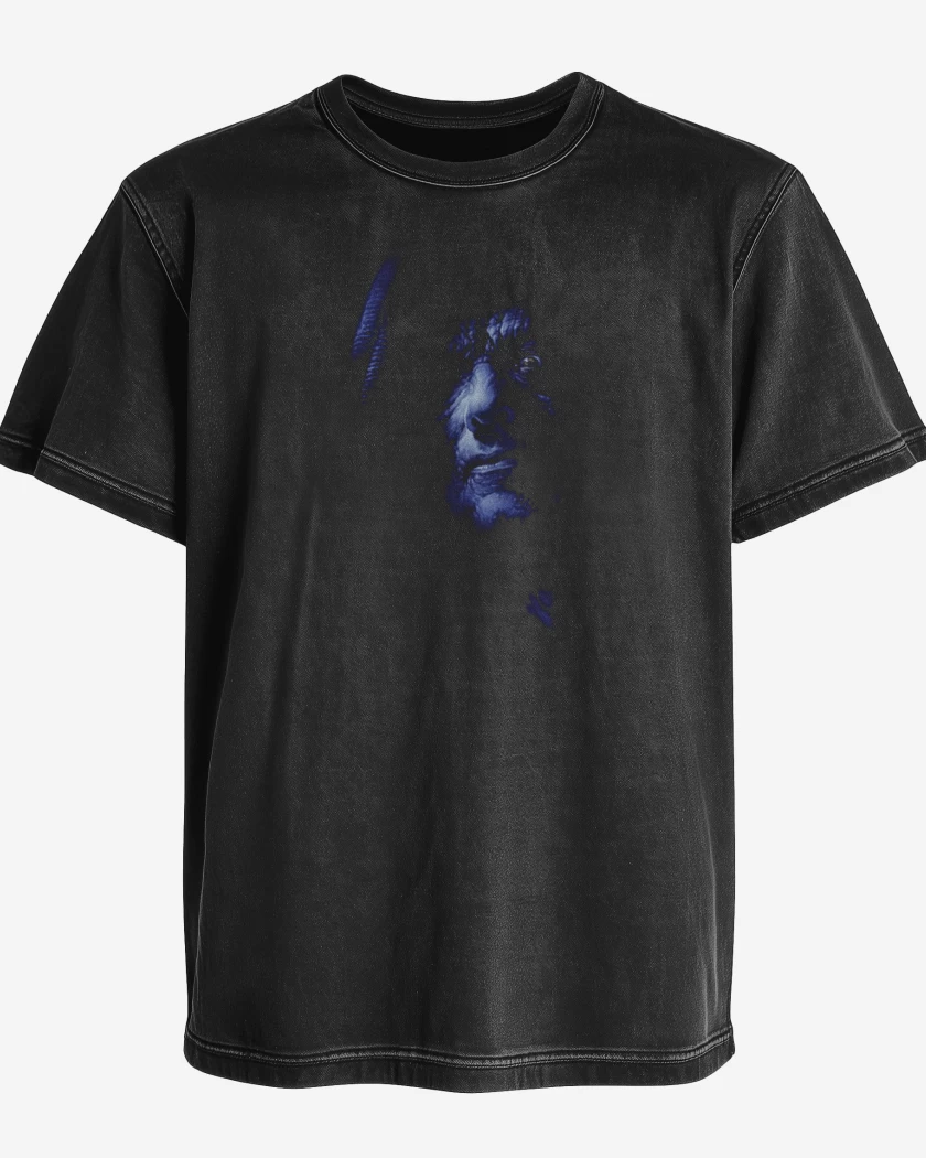Polera desgastada Negro de Palpatine