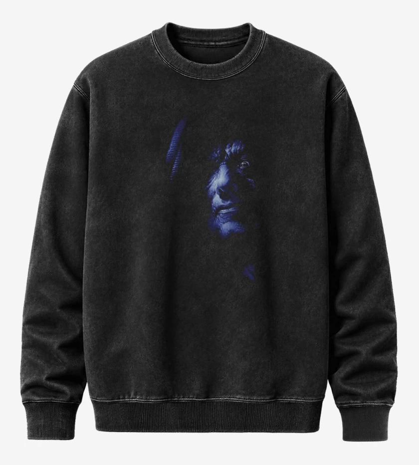 Poleron Polo Acid Wash Negro de Palpatine