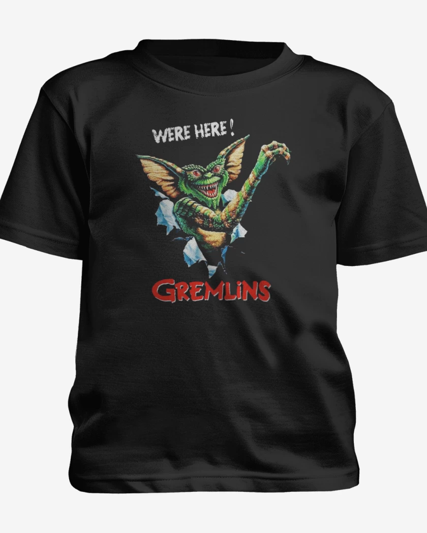 Polera de niño Negro de Gremlins