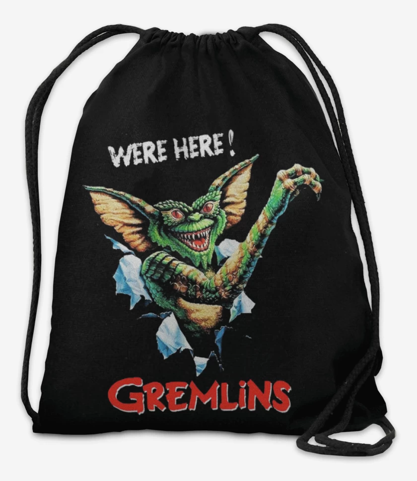 Mochila Negro de Gremlins