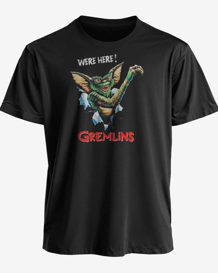 Polera premium Negro de Gremlins