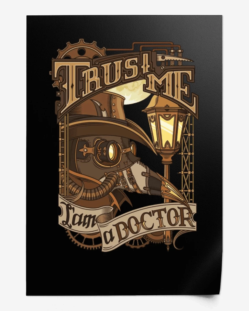 Print Negro de im a doctor