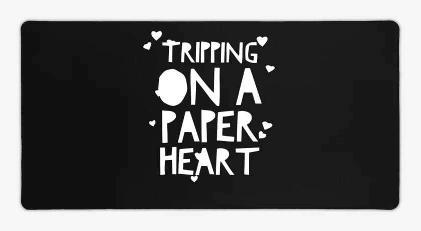 Mouse pad Gamer Negro de Tripping stp 