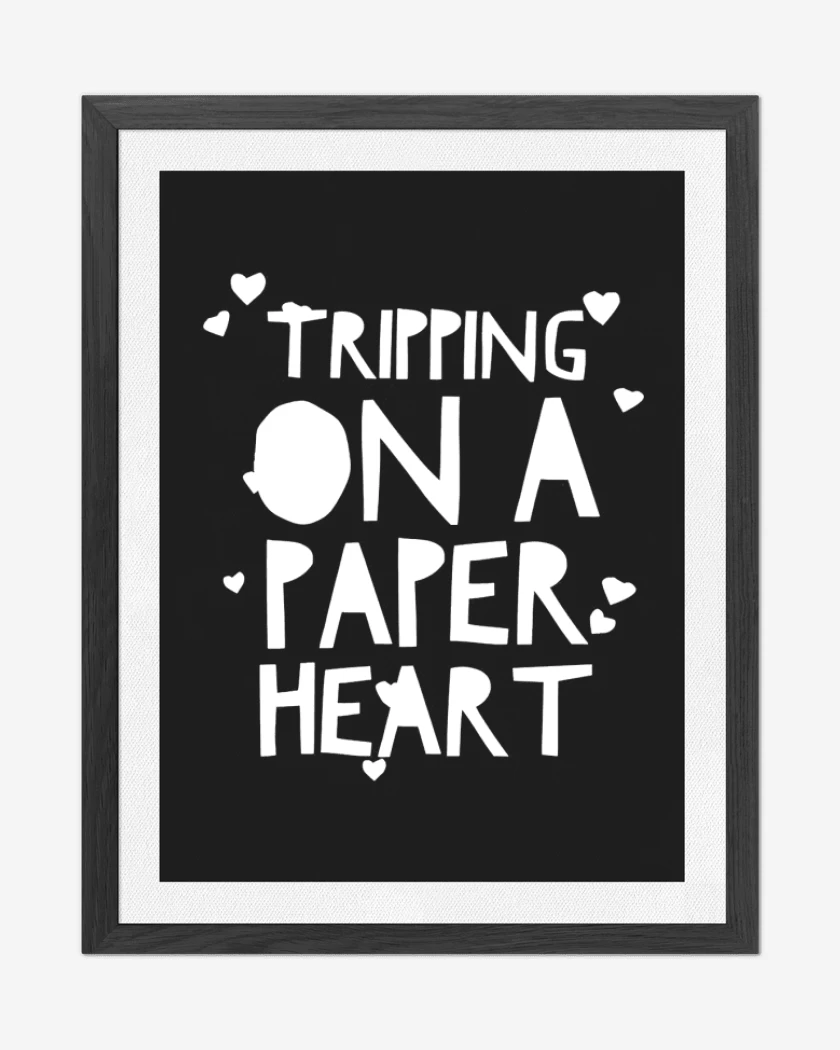 Cuadro decorativo Negro de Tripping stp 