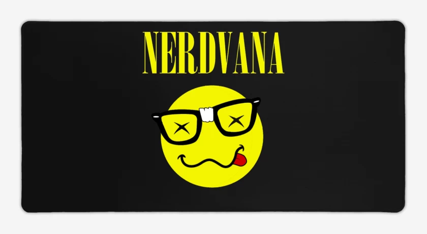 Mouse pad Gamer Negro de Nerdvana