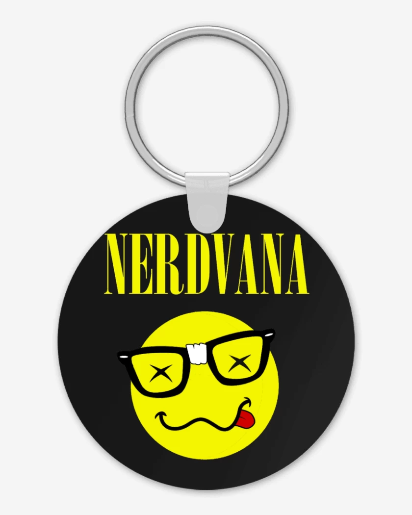 Llavero Negro de Nerdvana