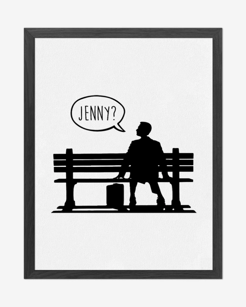 Cuadro decorativo Blanco de Jenny 1 