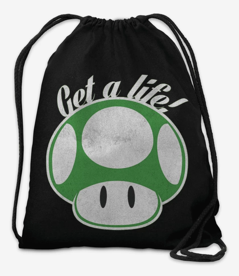 Mochila Negro de Get a life