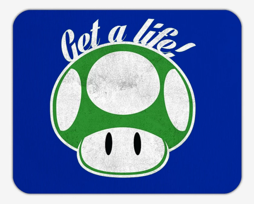 Mousepad Azul Marino de Get a life