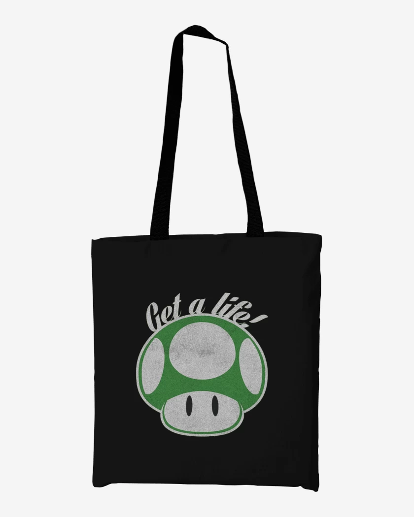 Totebag Negro de Get a life