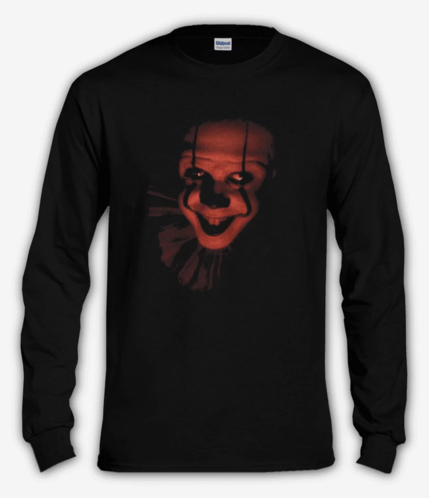 Polera manga larga Negro de Payaso bailarin