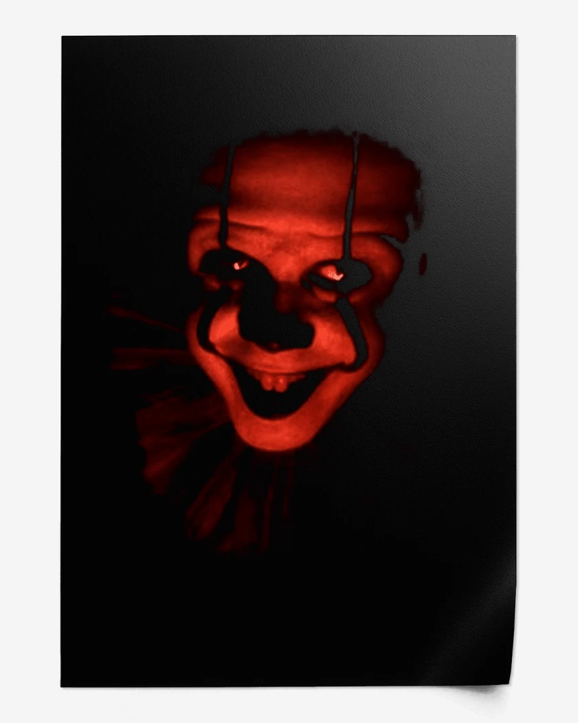 Print Payaso bailarin