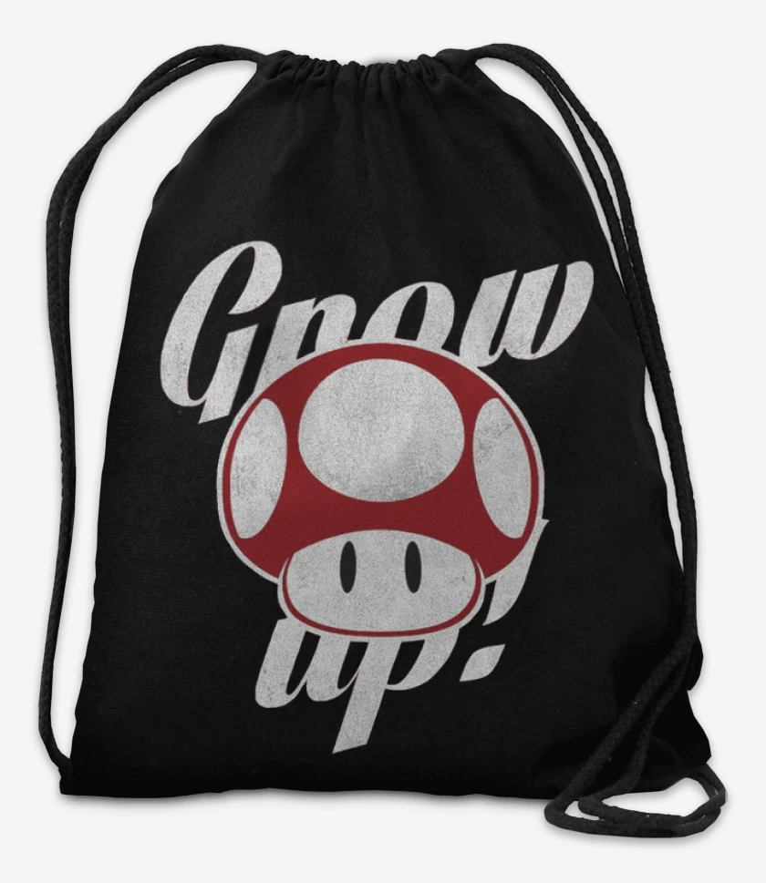 Mochila Negro de Grow up