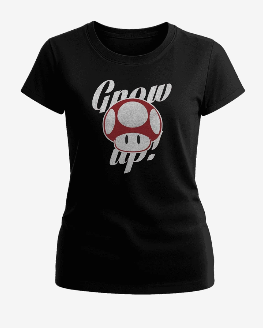 Polera de Mujer Negro de Grow up
