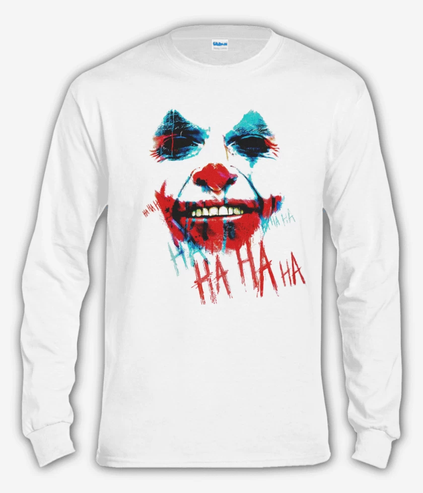 Polera manga larga Blanco de Laugh 