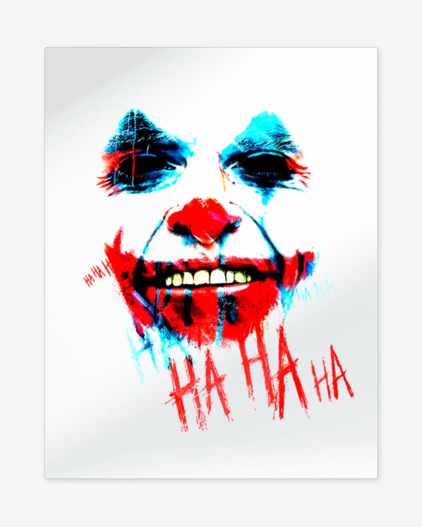 Print metalico Blanco de Laugh 