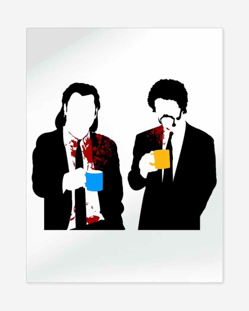 Print metalico Blanco de Pulp 7