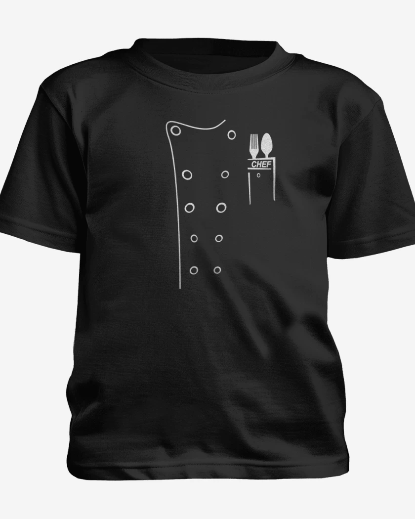 Polera de niño Negro de Chef